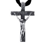 990 Pure Silver Classic Cross Pendant